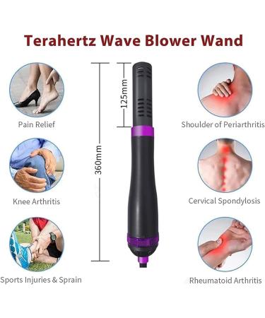 Terahertz Physiotherapy Device Terahertz Blower Health Device 3 Levels of Wind Adjustment Detachable Design Helps The Body Repair Itself and Open Up Circulation for Home Spa Salon - Buy Online on GoSupps.com
