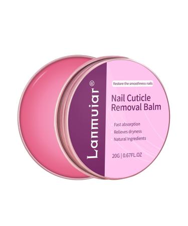 Cuticle Removal Cream 20g Cuticle Removal for Smooth & Moisturize Nails Instant Cuticle Remover Hand Nail Cream Natural Nail Strengthener Nail Care Balm for Nail Repair Growth