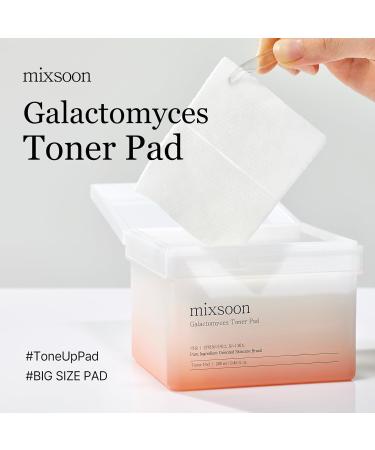 mixsoon Galactomyces Toner Pad - Fermented Nutrition Dual-Textured Pads for Radiant Skin (280ml/60 Sheets - Buy Online on GoSupps.com