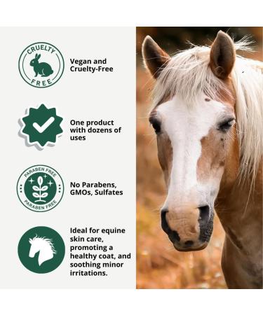 Nature's Aid Soothing Equine - Horse Coat Gel. Fast-Absorbing Natural Formula Antibacterial Antifungal Skin-Soothing and 3X More Skin-Nourishing Compounds (500ml). - Buy Online on GoSupps.com