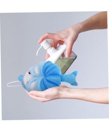 NOLITOY 6 Pcs Cute Bath Balls for Kids | Exfoliating Body Sponges & Loofahs for Newborns | Soft Animal Bath Products - Buy Online on GoSupps.com