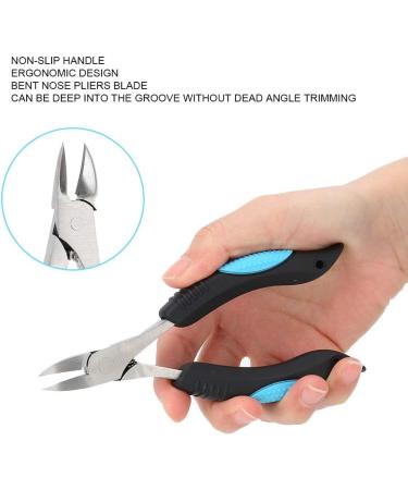 nippers nail cuticle clipper 15 6 2 ingrown toe nail clippers fingernail toenail cuticle scissors pedicure cutter tool clipper clippers - Buy Online on GoSupps.com