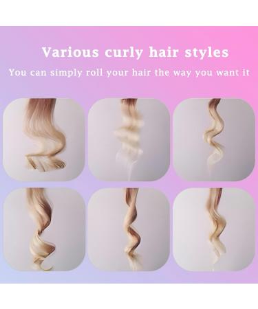 1 Inch Rotating Curling Iron - 360 Automatic Instant Heat Wand Dual Voltage Auto-Off | Perfect for All Hair Types - Buy Online on GoSupps.com