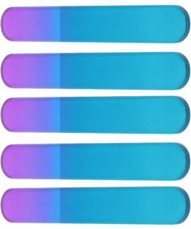 Glass Fingernail Files Set with Double Sided Physical Polishing Safe & Efficient Manicure Easy to Clean Perfect for Home Nail Salon - Buy Online on GoSupps.com