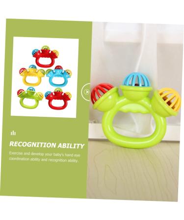 Shop Toyandona 15 STK Handbell Toys - Interactive Baby Toys & Cell Phones for Newborns | Safe Grip & Bite-Friendly - Buy Online on GoSupps.com