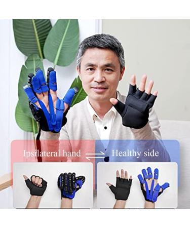 Arthritis Stroke Hemiplegia Rehabilitation Robot Gloves Single/Multi-Finger Exerciser Orthosis for Relief Hand Cramps 3 Training Modes (Right Hand XX) - Buy Online on GoSupps.com
