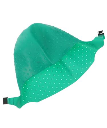 VICASKY Bonnet de Coiffure en Silicone Vert pour M ches Bonnet de Teinture claircissant avec Perforations Pr cises Outil Professionnel pour Coloration Capillaire Domicile et Salon
