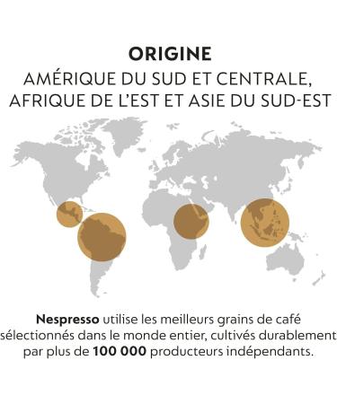  Nespresso Nespresso Original Barista Creations Assortment 100 Capsules Light Dark Short Vanilla Caramel - Buy Online on GoSupps.com