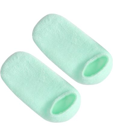 Healeved 3 Pairs Heel Anti-Crack Socks Ankle Socks Heel Repair Socks Resin Heart Hair Clip Cracked Heels Guard Dry Feet Socks Anti Callus Socks (Green) Hard Feet Socks Foot Gel Moisturizing - Buy Online on GoSupps.com