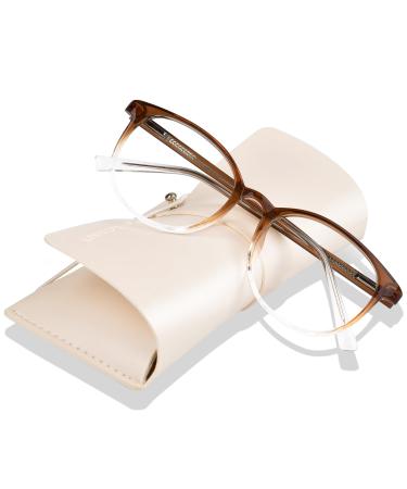 YUKANG blue light filter glasses women TR90 blue light glasses without prescription super light computer glasses gaming safety glasses coffee