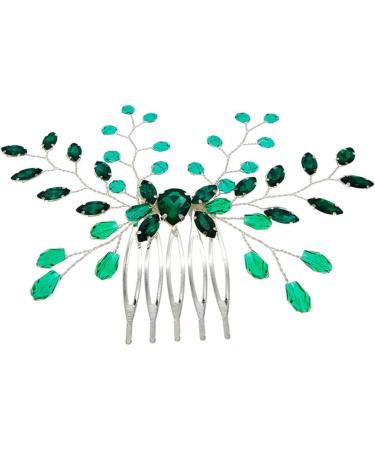 Beaupretty Hair Style Tools Water headpiece for bride wedding headpiece bride headpieces for wedding green rhinestones bridal headpiece rhinestone headpieces for women drill bit Miss Drill - Buy Online on GoSupps.com