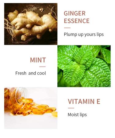 Base Moisturizer Plump Lip Gloss | Natural Lip Amplifier & Care Serum for Fuller Softer Lips - Day & Night Care - Buy Online on GoSupps.com