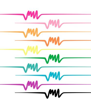 Tulip Permanent Neon Fabric Brush Tip Markers - Set of 10 - Buy Online on GoSupps.com