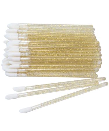 Buy AKOAK 100 Pcs Disposable Lip Brushes & Eyelash Wands - Perfect for Lip Gloss & Makeup Application Yellow Beauty Kit - Ships Worldwide - Buy Online on GoSupps.com