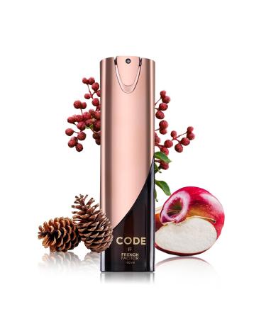 Fre'nch Fac-tor Code Eau De Parfum For Men | Long Lasting Fragrance | Luxury Party Perfume Edp For Men | Gift For Him | 100ml (3.38 Fl Oz)