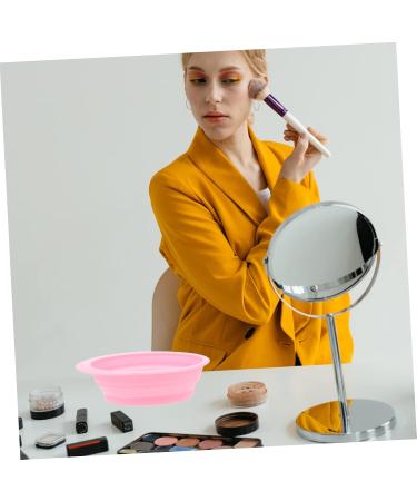 Angoily Cleaning Pad Brush Folding Tool Silicone Scrubbers Silicone Makeup Applicator Makeup Washer Pad Beauty Tool Cleaner Cosmetic Washers Pink Make up Makeup Stick Silica Gel - Buy Online on GoSupps.com