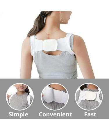 Adjustable Posture Corrector Back Support Shoulder Belt Rectify Straighten Correction Spine Corrector black M - Buy Online on GoSupps.com