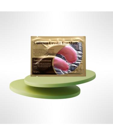 Premium 24k Gold Eye Treatment Masks 60 Pairs (2 Box of 30 Pairs each) Targets Under Eye Bags Puffy Eyes & Dark Circles - Anti-Wrinkle Hydrating - Pink Color - Boosts Radiance & Rejuvenates