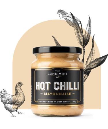 The Condiment Co Mayonnaise Pick N Mix - Choose From 6 Flavours | Chipotle Classic Garlic Hot Chilli Lemon Vegan - Lovingly Made In West Sussex - Pack of 2 x 300g - Buy Online on GoSupps.com