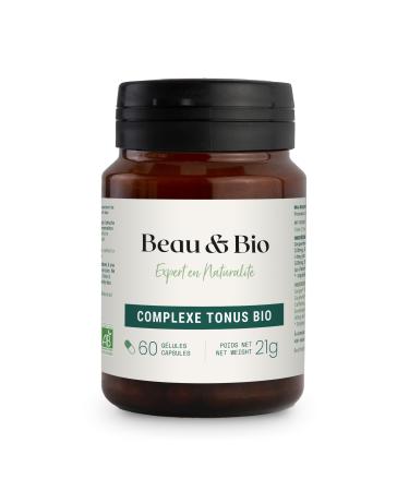 Belle et Bio - Tonus Complex - Made in France - Helps Reduce Fatigue - 60 Capsules