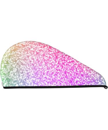 Colorful Microfiber Hair Towel Wrap - Super Absorbent Quick Dry Cap for Women & Thick Hair - Buy Online on GoSupps.com