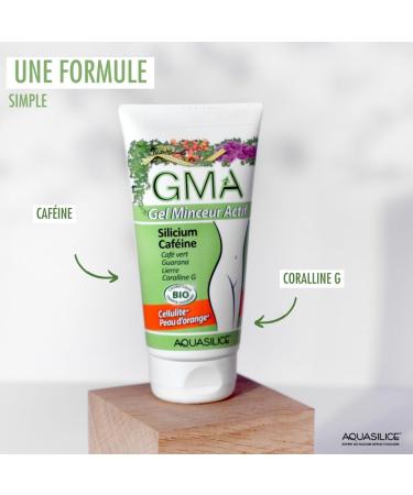 GMA - Active Slimming Gel ORGANIC - VEGAN COSMOS ORGANIC COSMEBIO - AQUASILICE - Made in France - Buy Online on GoSupps.com