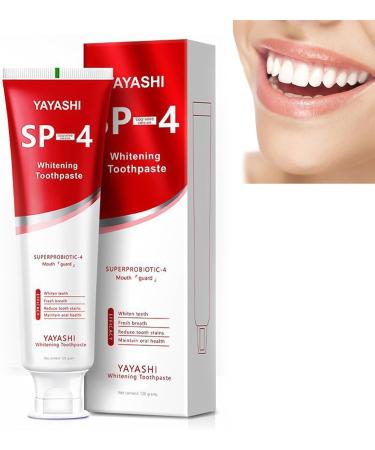Sp4 Ultra Whitening sp-4 Probiotic Whitening Toothpaste sp 4 Ultra Whitening Toothpaste Red(whitening)