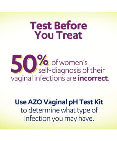 AZO Vaginal pH Test Kit - Fast & Accurate Results from #1 Trusted Brand - Buy Online on GoSupps.com