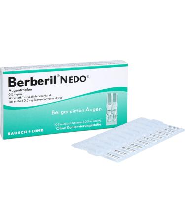 Buy Berberil N EDO Eye Drops 10x0.5ml - Fast International Shipping - Buy Online on GoSupps.com