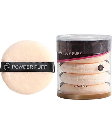 Setting Powder Puff Face Powder Puff - Soft Body Cosmetic Foundation Sponge Round Puff Pads for Dry Makeup Powder Cosmetic Tool Pochy Skin Color - Buy Online on GoSupps.com