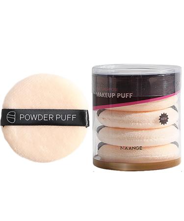 Setting Powder Puff | Face Powder Puff - Soft Makeup Powder Puff Pads for Compacts Loose Powder Face Powder Face Powder Dry Powders Tool Skin Color