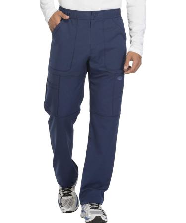 Dickies Dynamix Men Scrubs Pant DK110 - Medium Navy | Zip Fly Cargo - Buy Online on GoSupps.com