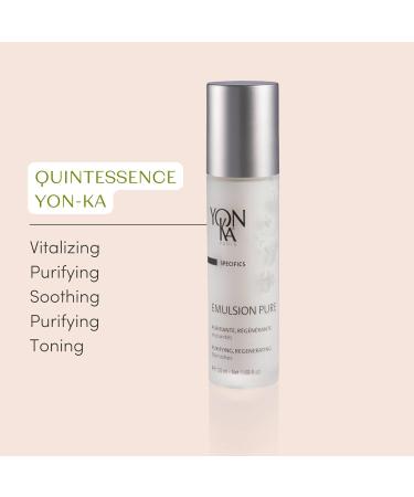 Emulsion Pure for Acne-Prone Skin Yonka 50ml | Purifying Regenerating Day Cream with Anti-Inflammatory Botanical Blend | 98% Natural Origin - Buy Online on GoSupps.com