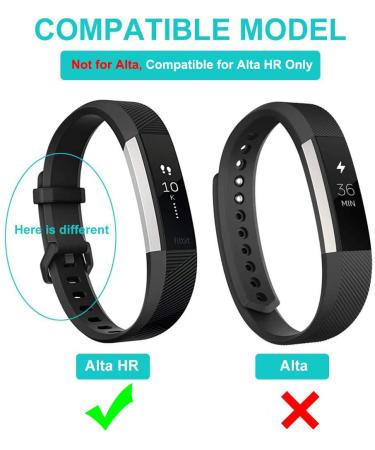 Kissmart Charger for Fitbit Alta HR - 2-Pack Replacement Charging Cable for Fitbit Alta HR (1.8ft & 3.3ft) - Buy Online on GoSupps.com