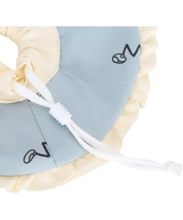 Small Pet Elizabeth Collar Protective Recovery Circle Soft Nursing Ring for Guinea Pig Rabbit Sugar Glider Blue L - Buy Online on GoSupps.com