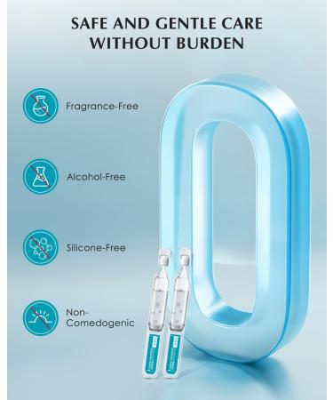 KOMFYMED Recombinant Collagen Restoration Collagen Barrier Repair Serum for Sensitive Skin Single-Dose Hydrating Treatment for Redness Dryness & Post-Procedure Care (0.05 fl.oz 5 Pack) 0.05 fl.oz 5 Barrier Repair Serum - Buy Online on GoSupps.com