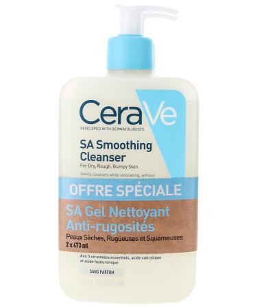 CeraVe SA Antinail cleaning gel 2 x 473 ml
