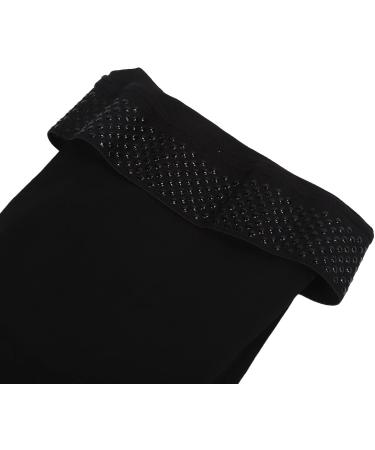 Buy Black Knee-High Compression Stockings for Men & Women | Oversize Support Stockings 23-32 mmHg for Running & Hiking | Improve Blood Circulation - Buy Online on GoSupps.com