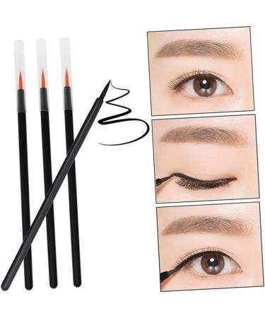 FOMIYES 200 Pcs Small Eyeliner Brush Lip Liner Pencils Lip Makeup Eye Makeup Tools Makeup Brush Disposable - Buy Online on GoSupps.com
