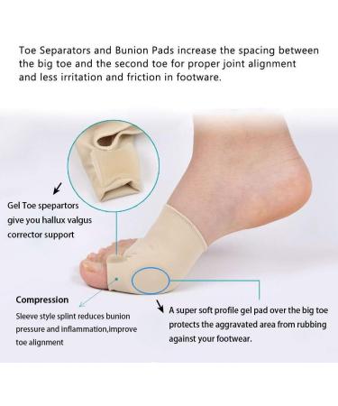 Careforyou Ballenzeh Correction Covers Set - 7 Pieces for Hallux Valgus Hammer Toe & Big Toe Joint Relief | International Shipping Available - Buy Online on GoSupps.com
