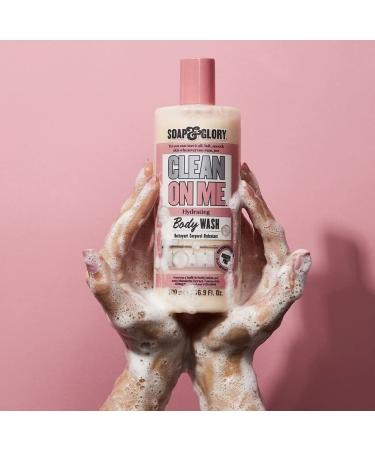 Soap & Glory Original Pink Clean On Me Body Wash - Hydrating Shower Soap with Built In Body Lotion - Bergamot & Rose Scented Moisturizing Body Wash (500ml) - Buy Online on GoSupps.com