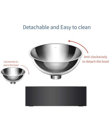 Meta Title: PETKIT Stainless Steel Raised Dog Cat Food Bowl - Sturdy Elevated Feeder Bowl for Cats and Dogs - Buy Online on GoSupps.com