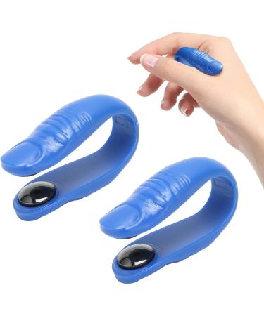 2 Pack Tiger Claw Clips - Safe Acupressure Clips with Magnetic Points for Headache Relief - Soothing Blue - Buy Online on GoSupps.com