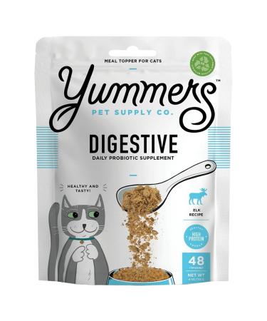 Digestive Daily Probiotic Supplement Elk Recipe Cat Food Topper 4 Ounce Digestive Aid 4 oz