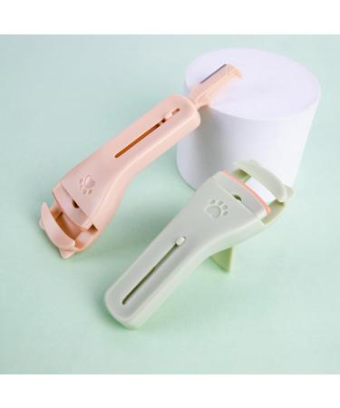 Bestvisse Cat Claw Eyelashes Curler with Eyebrow Trimmer Eyelash Curler Long Lasting Makeup Tool Cosmetic for Women Girl - Buy Online on GoSupps.com