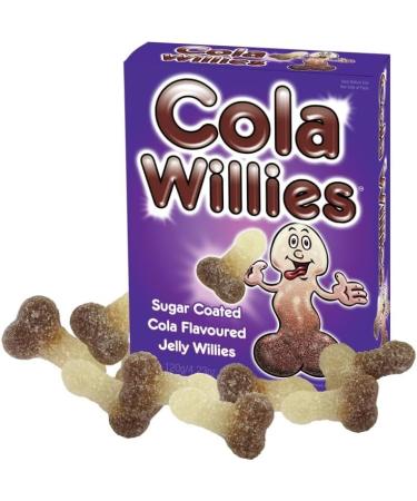 Cola Gummy Willies - Cola Flavoured Willy Shaped Sweets - Buy Online on GoSupps.com