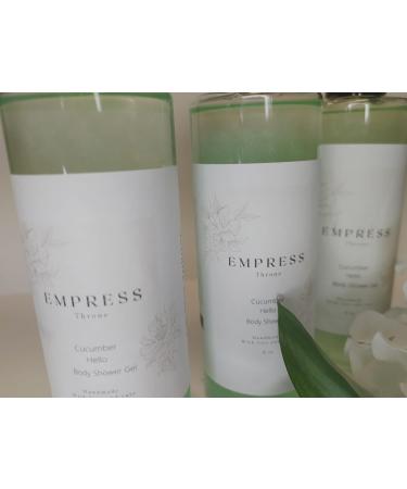 Buy Empress Throne Yoni & Body Shower Gel - Cucumber Scent 8 oz - Refreshing & Hydrating International Shipping - Buy Online on GoSupps.com