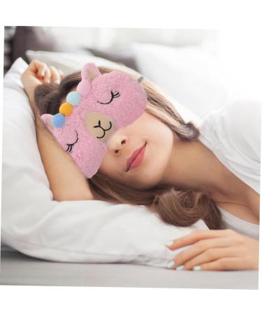 GLEAVI 4 Pcs Cartoon Eye Shade Yoga Eye Mask - Plush Light Blocking Sleep Masks for Comfort | 3D Eye Cover for Kids - Assorted Colors - Buy Online on GoSupps.com