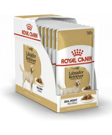Royal Canin Labrador Retriever Adult in Gravy Wet Dog Food 140g (Pack of 10) - Buy Online on GoSupps.com