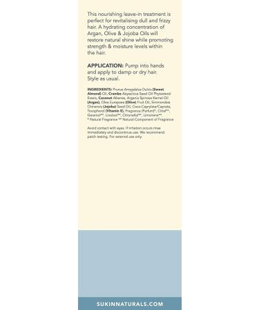 Sukin Hydrating Treatment Oil for Haircare | 1.69 fl oz (50 ml) - Nourish & Revitalize - Buy Online on GoSupps.com